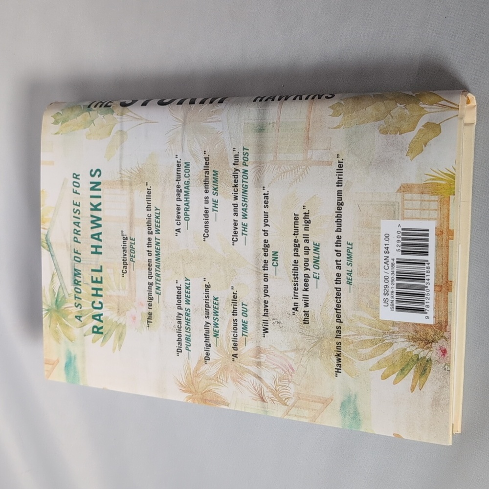 The Storm by Rachel Hawkins Hardback - Picture 3 of 4
